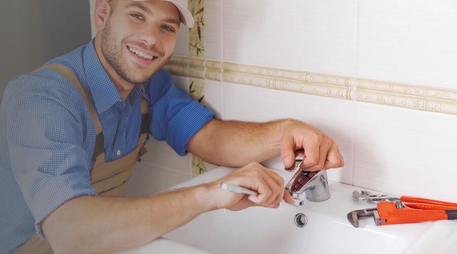 Faucet cartridge replacement in Goodwine, IL